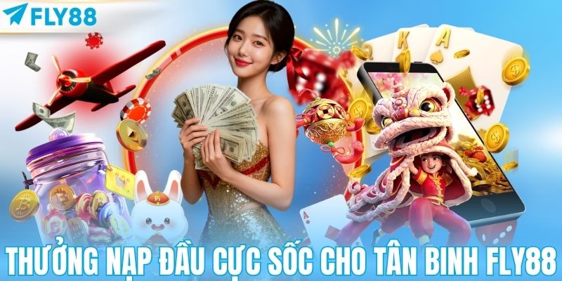 Thưởng nạp đầu cực sốc cho tân binh FLY88